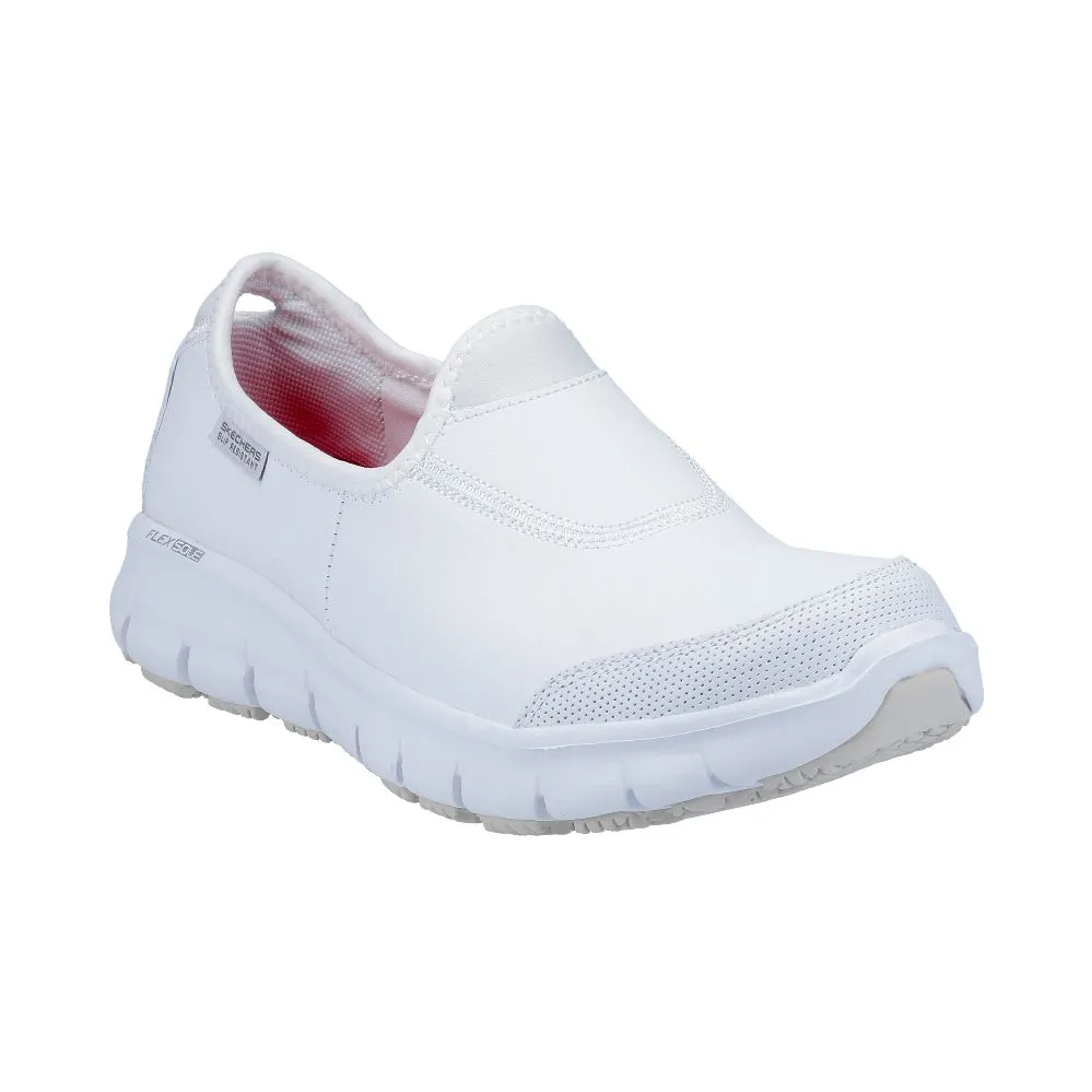 Skechers Sure Track Metal Free Womens Slip-On Non Safety Shoes
