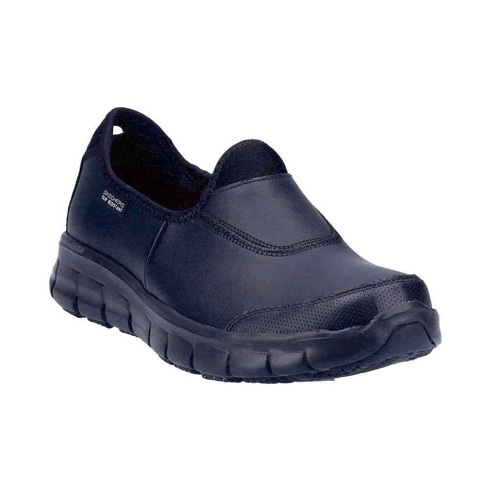 Skechers Sure Track Metal Free Womens Slip-On Non Safety Shoes