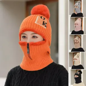 Ski Mask Winter Breathable Thermal Face Mask Neck Warmer Scarf Helmet Hood