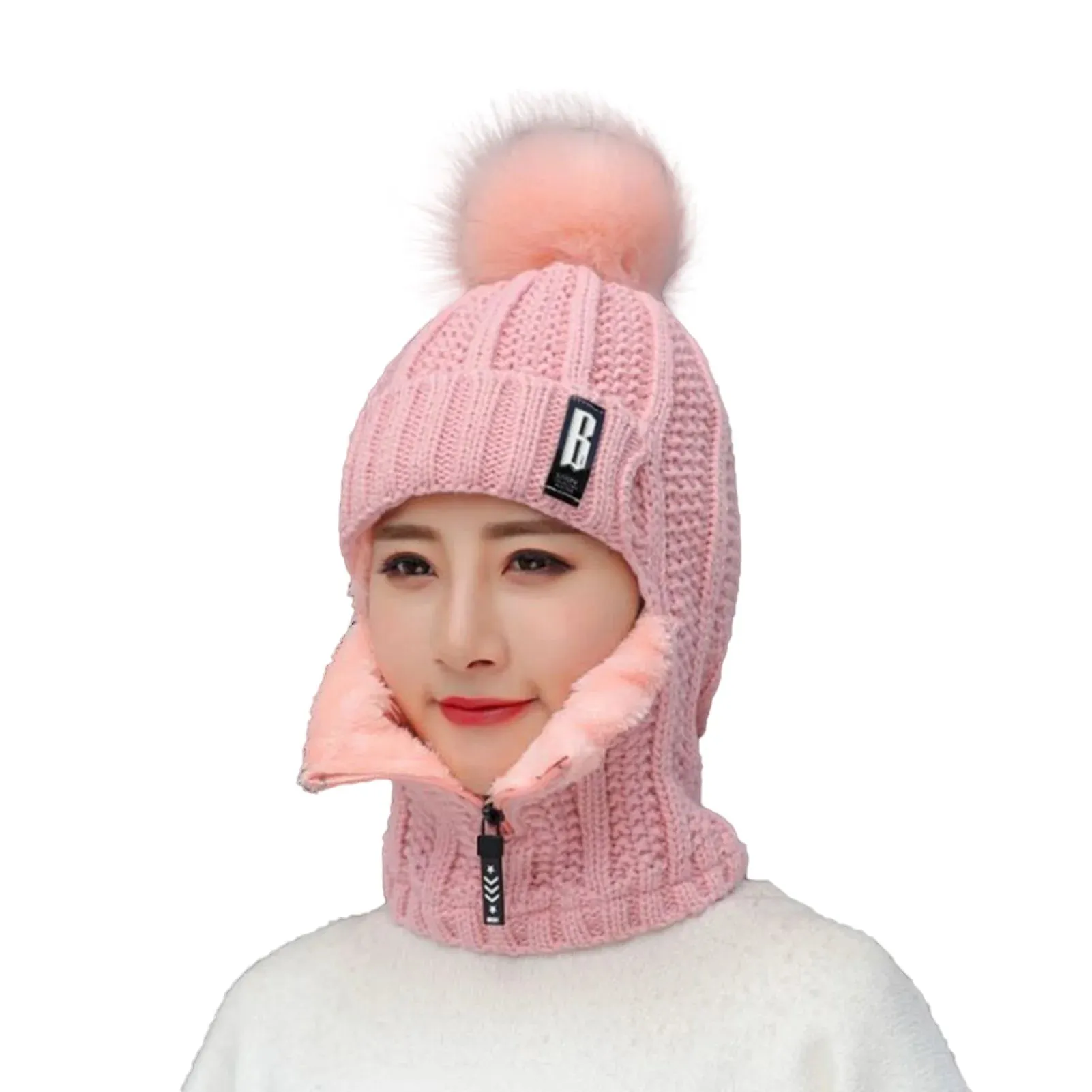 Ski Mask Winter Breathable Thermal Face Mask Neck Warmer Scarf Helmet Hood