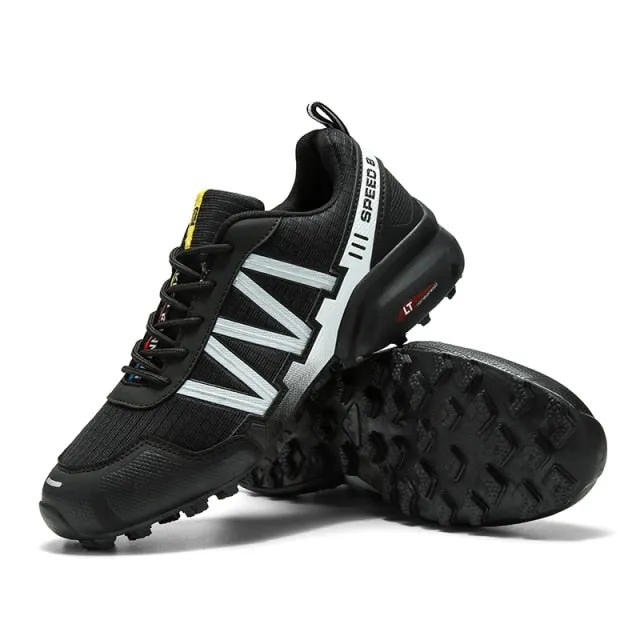 SMS Men Outdoor Hiking Shoes Climbing Sport Anti-skid Trainers