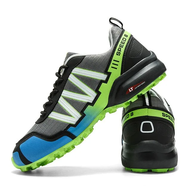 SMS Men Outdoor Hiking Shoes Climbing Sport Anti-skid Trainers