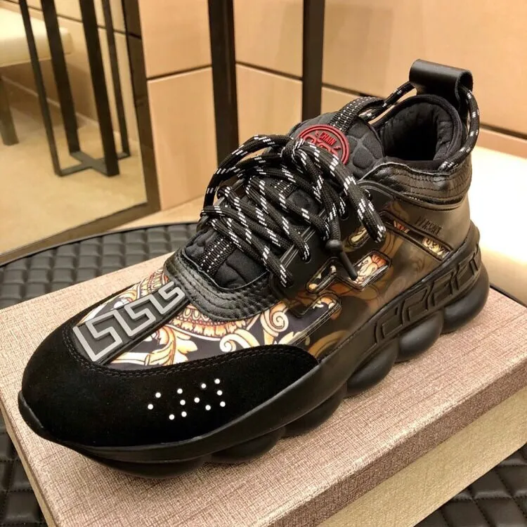 Sneakers Mens shoes New Fashion High-end Real Leather Casual sports shoes Sneakers men Comfortable Breathable Platform sneakers