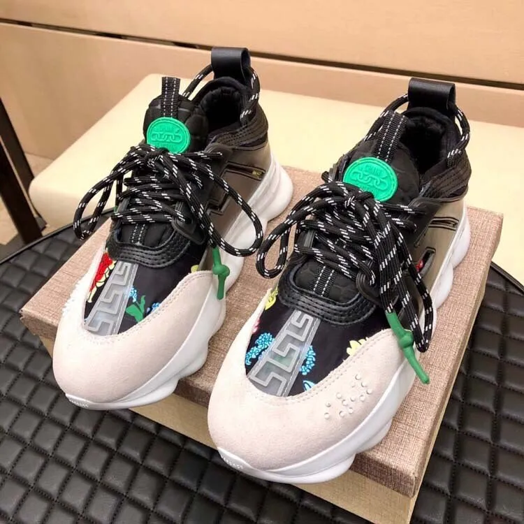 Sneakers Mens shoes New Fashion High-end Real Leather Casual sports shoes Sneakers men Comfortable Breathable Platform sneakers