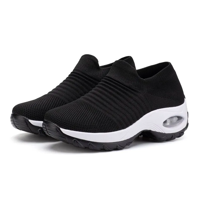 Sneakers Women Tennis Shoes Light Air Cushion Walking Footwear