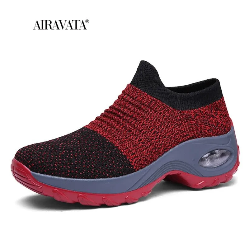 Sneakers Women Tennis Shoes Light Air Cushion Walking Footwear