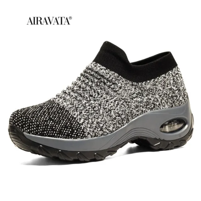 Sneakers Women Tennis Shoes Light Air Cushion Walking Footwear