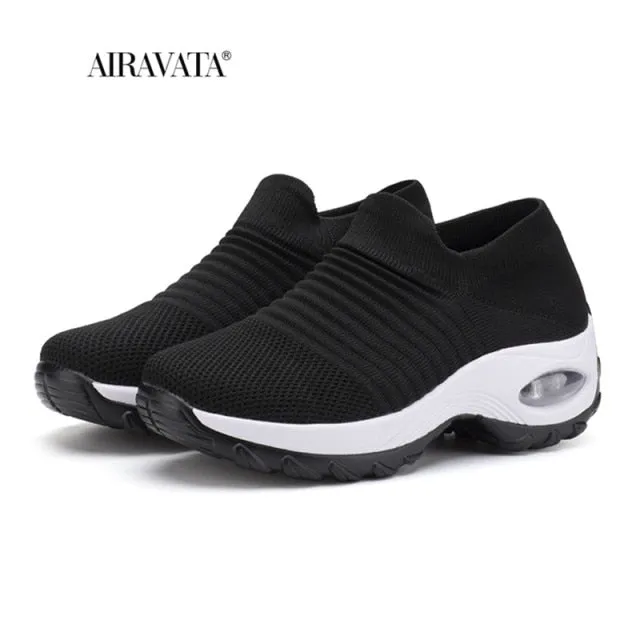 Sneakers Women Tennis Shoes Light Air Cushion Walking Footwear
