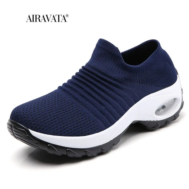 Sneakers Women Tennis Shoes Light Air Cushion Walking Footwear