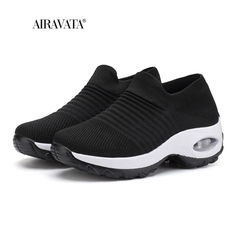 Sneakers Women Tennis Shoes Light Air Cushion Walking Footwear