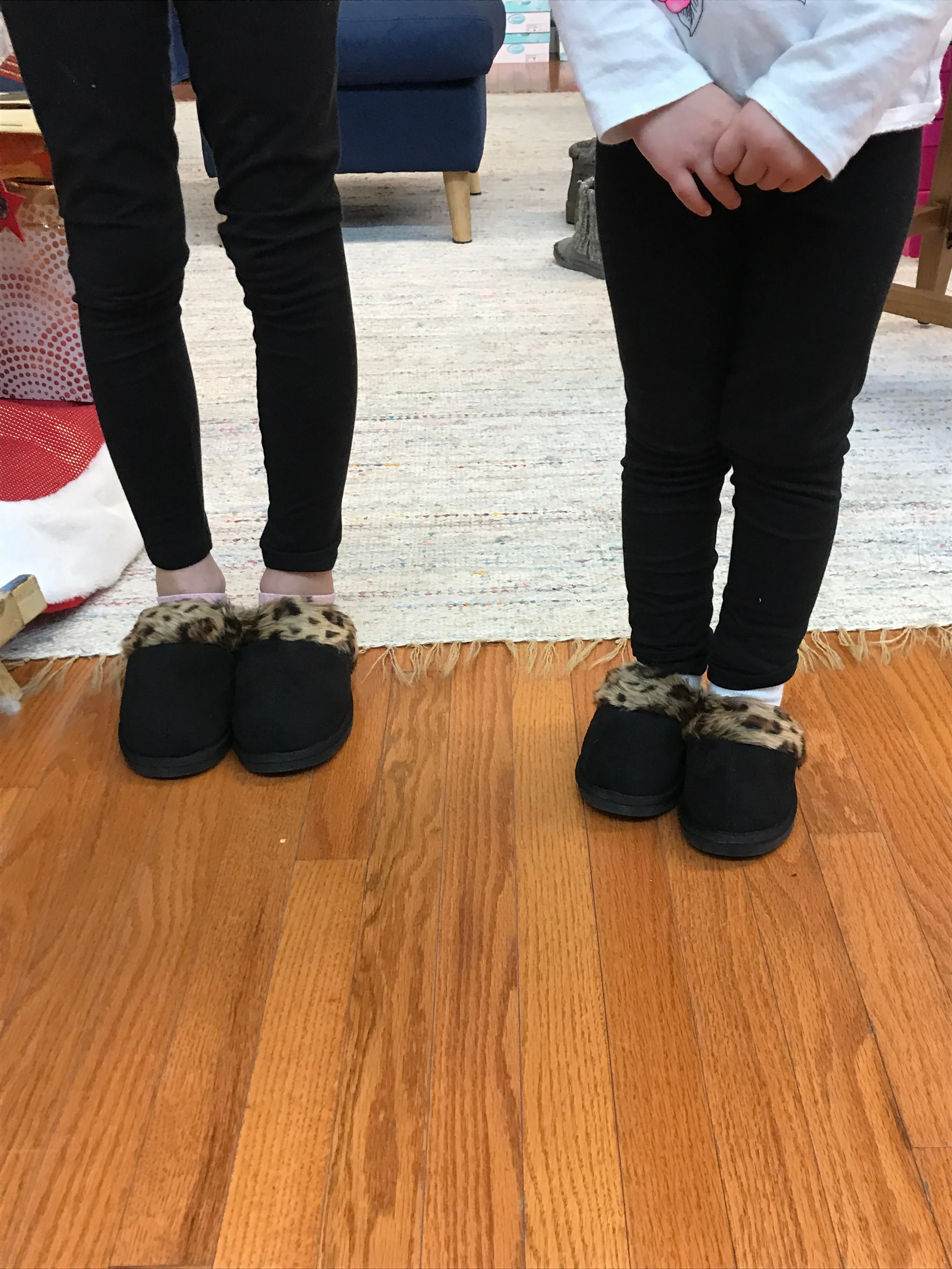 Snooze Leopard Slippers in Mommy & Me Sizes