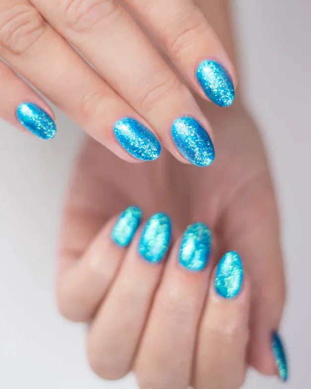 Snow Cone Glitter Gel