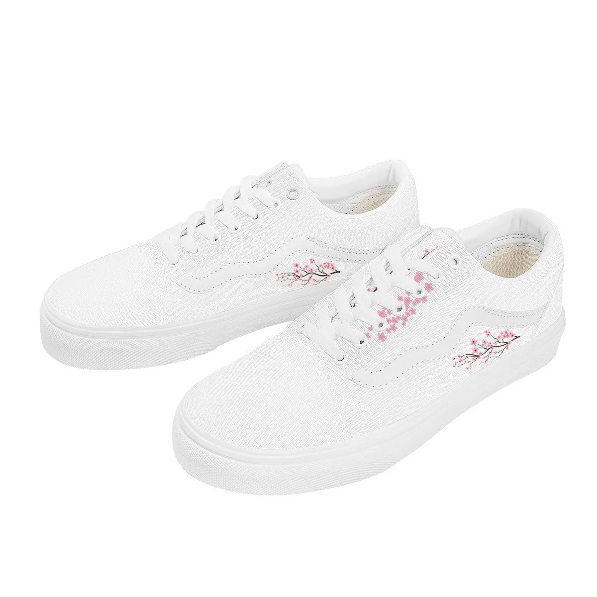Snow White Low Top Flat Sneaker