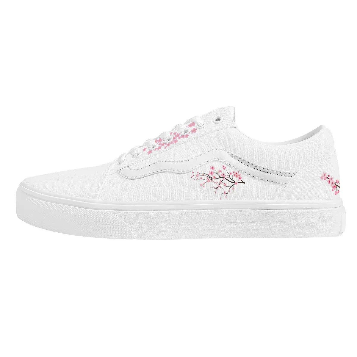 Snow White Low Top Flat Sneaker