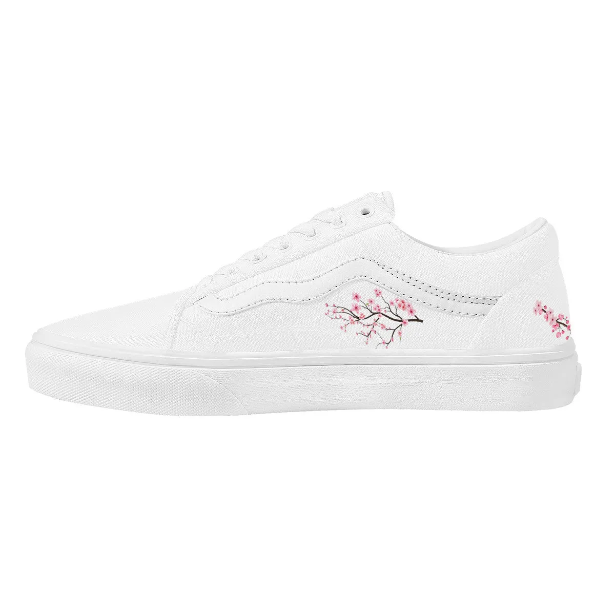 Snow White Low Top Flat Sneaker