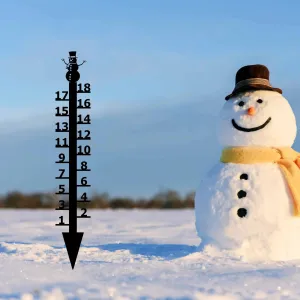 Snowman Snow Gauge: Measures up to 18" Snowfall