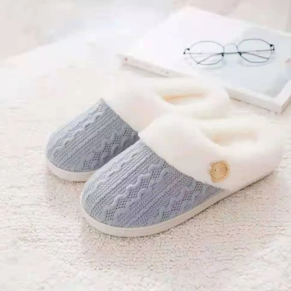 Solepedics™ Luxe Comfort Slippers – Soft Cotton Indoor Shoes
