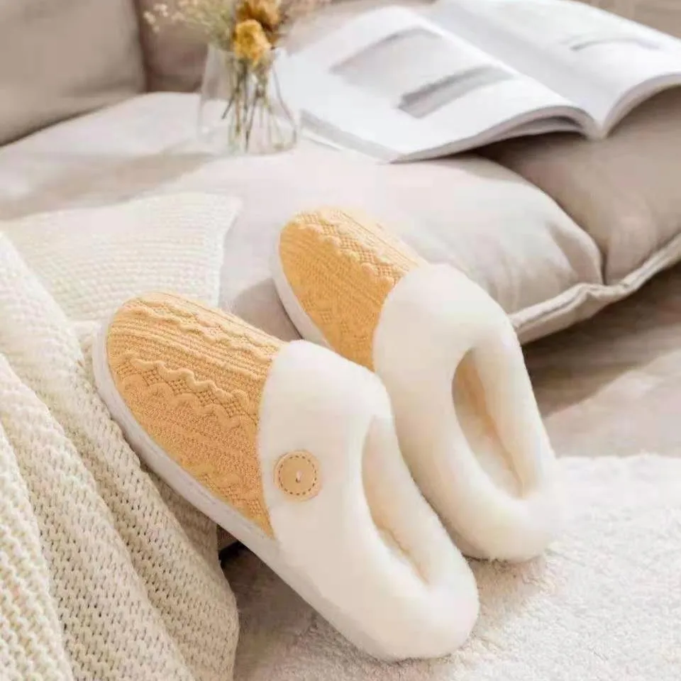 Solepedics™ Luxe Comfort Slippers – Soft Cotton Indoor Shoes