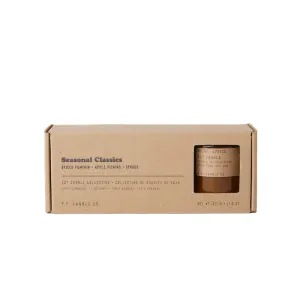 Soy Candle - Seasonal Classics 3-Pack Gift Set - 7.2 oz