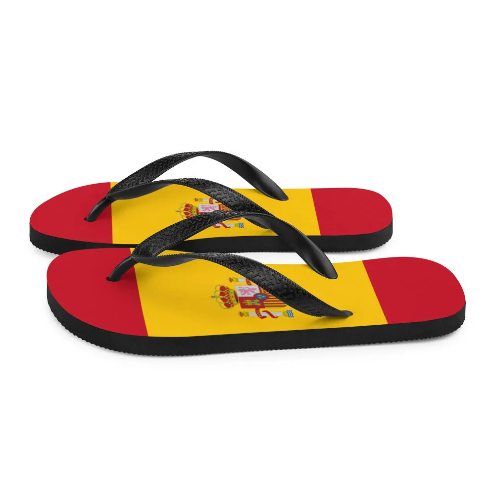 Spain Flag - Sustainably Made Flip-Flops