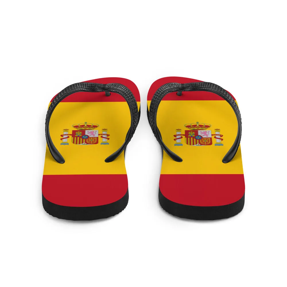 Spain Flag - Sustainably Made Flip-Flops