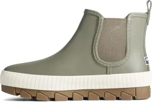 Sperry Ladies Footwear Women's Torrent Chelsea Rain Boot, Olive, 7