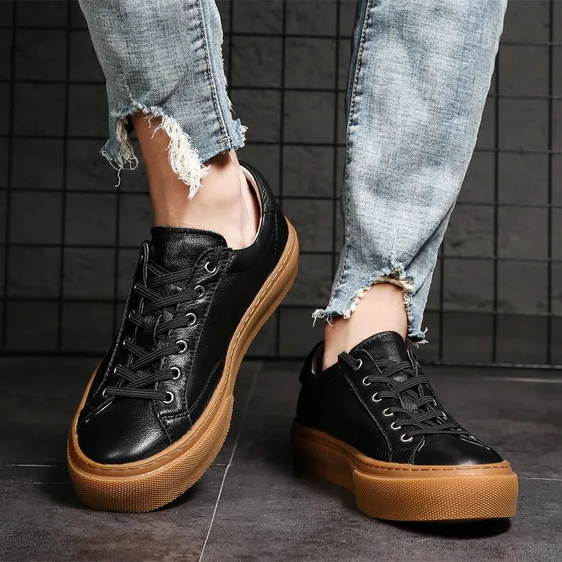 SportMax Herren Freizeit Skateschuhe in Schwarz