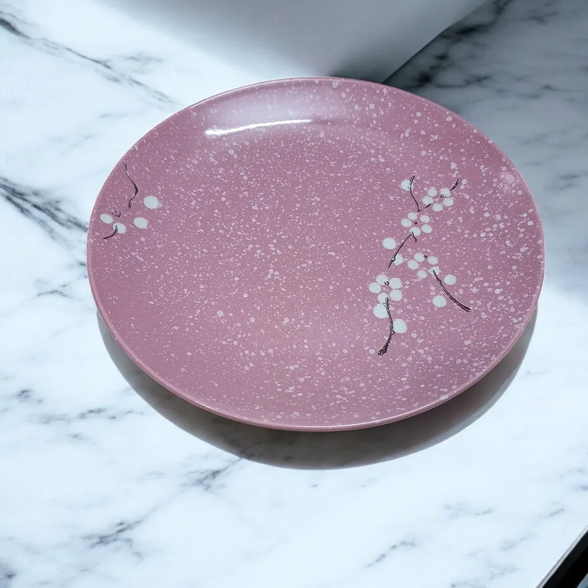 Spring Blossom Ceramic Plate (10 Inch)