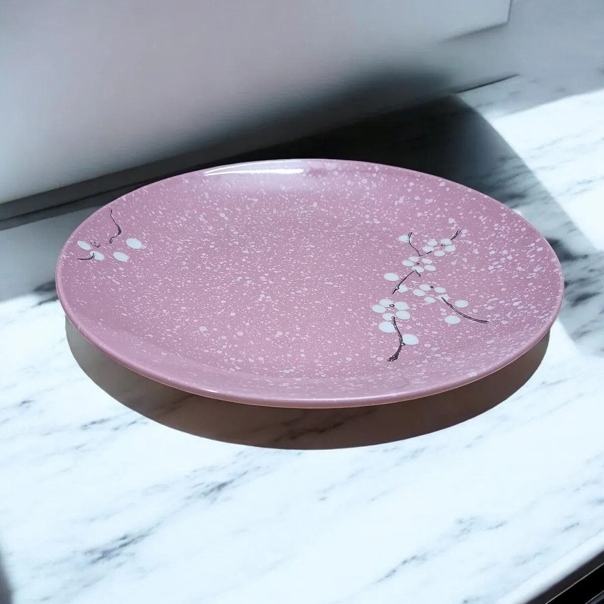 Spring Blossom Ceramic Plate (10 Inch)