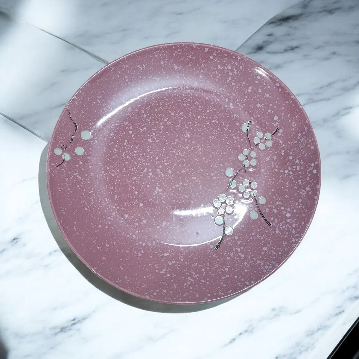 Spring Blossom Ceramic Plate (10 Inch)