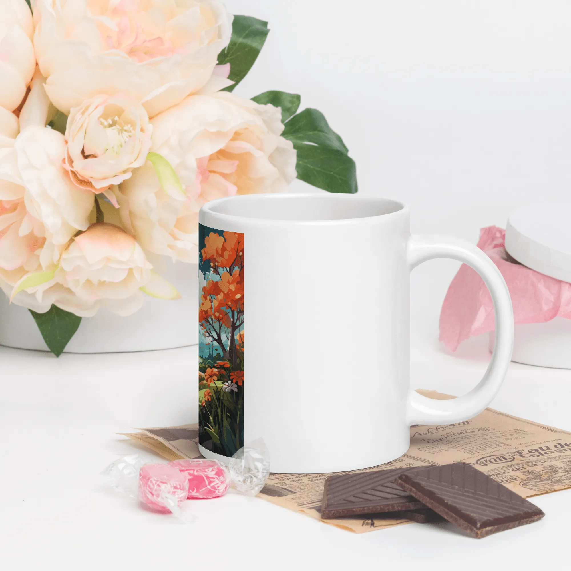 Spring Butterfly Duo Mug