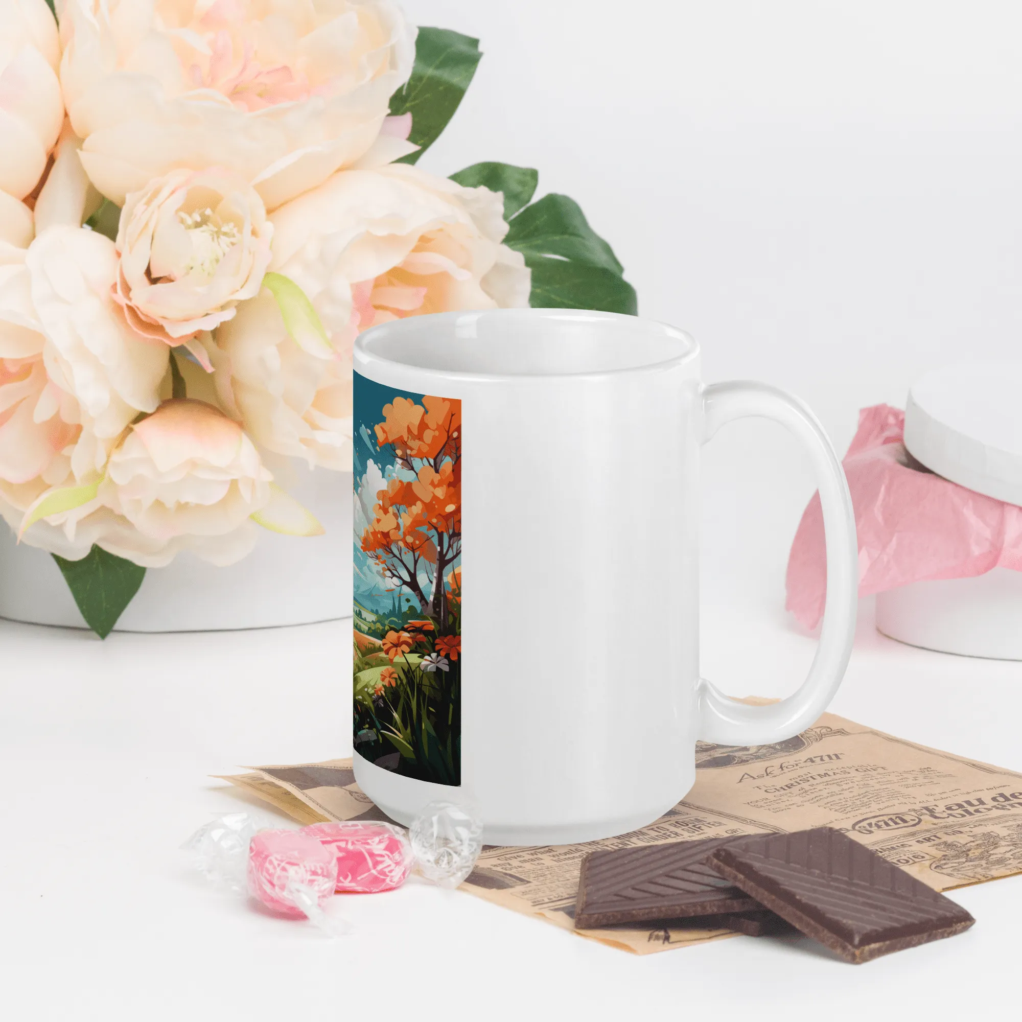 Spring Butterfly Duo Mug