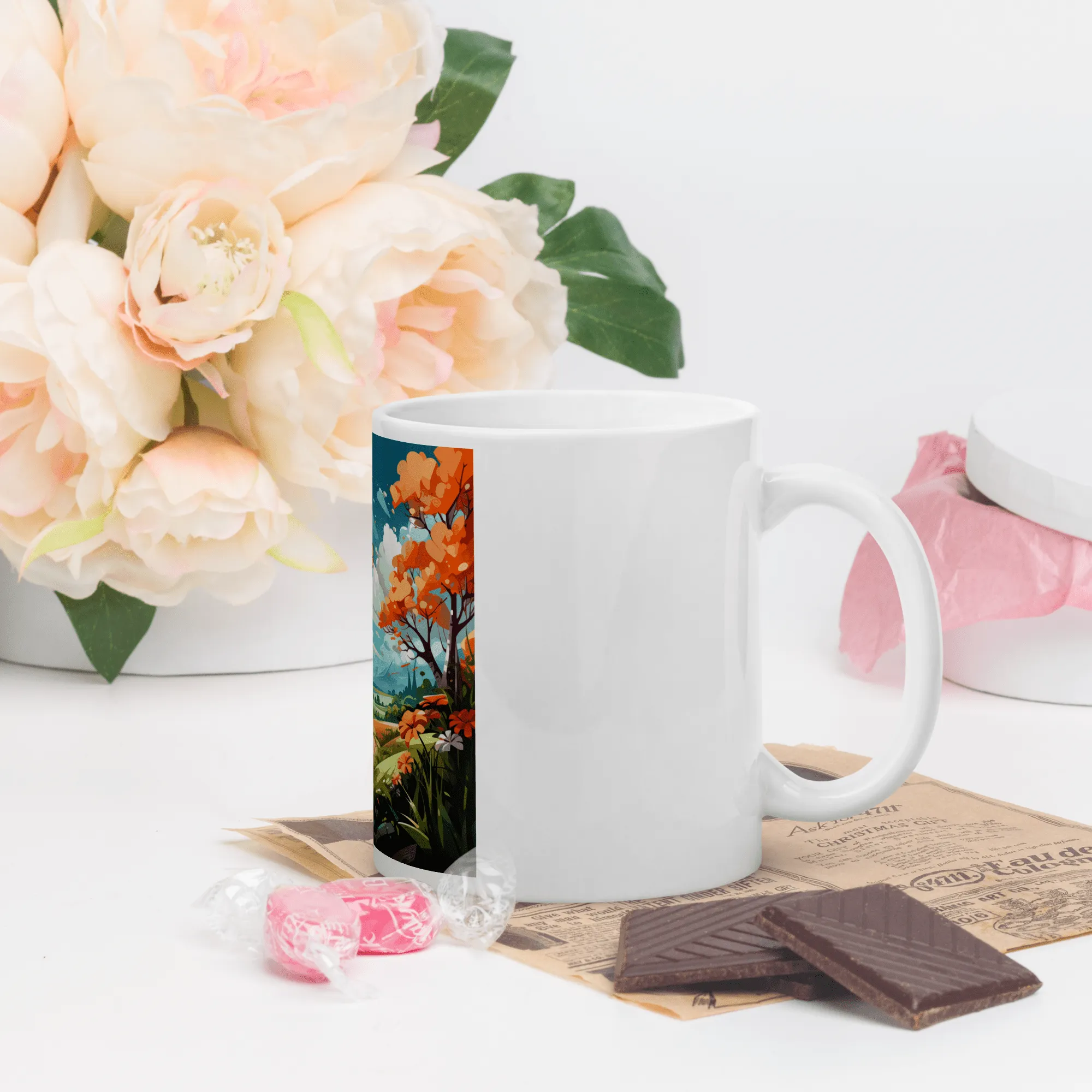 Spring Butterfly Duo Mug