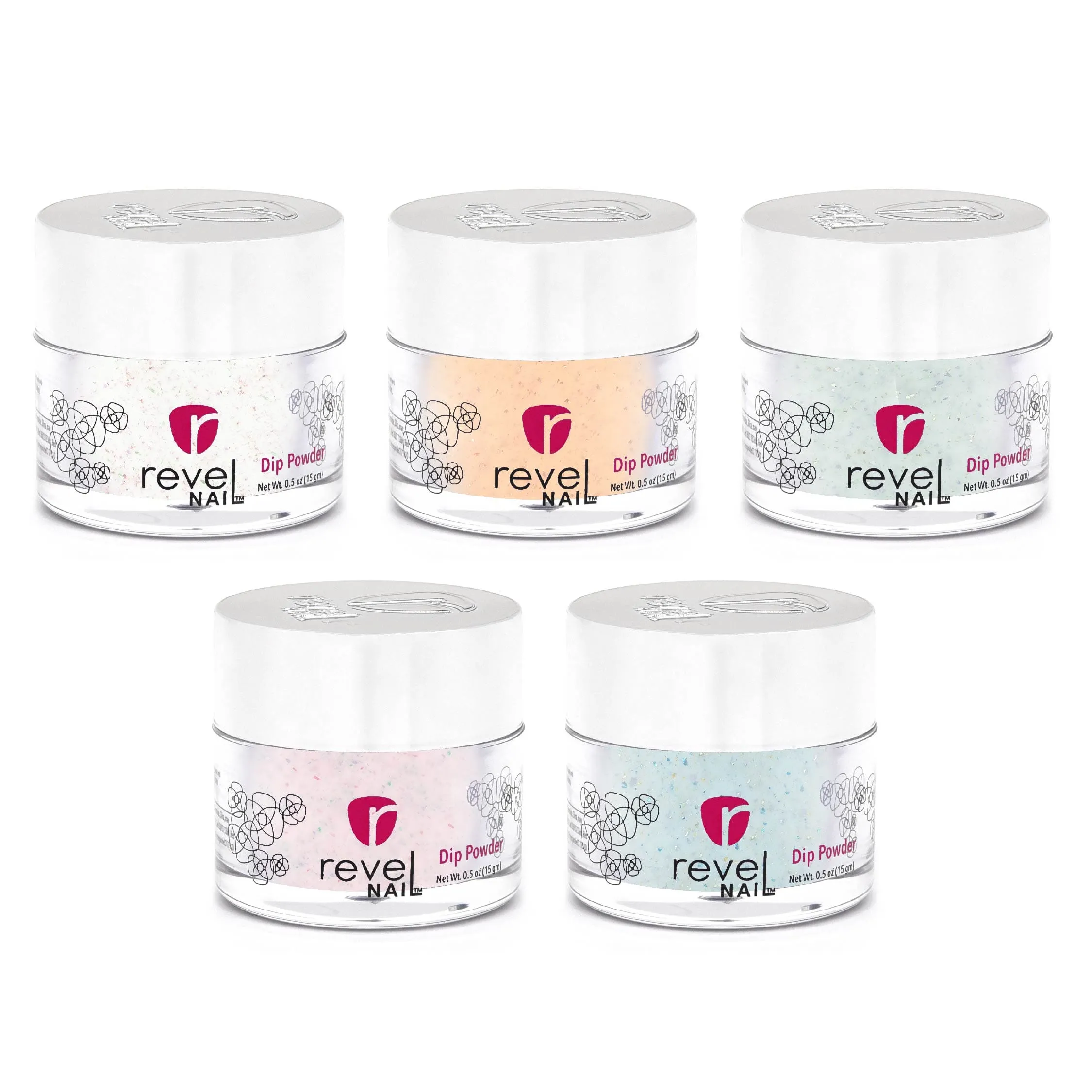 Spring Fever | Pastel Speckled Flake Dip Powder Set