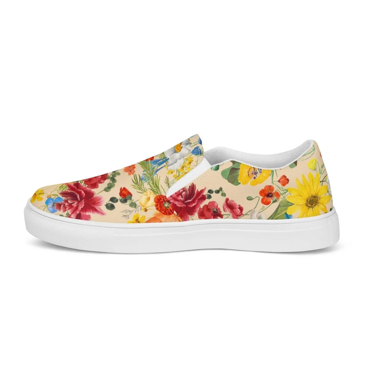 Spring Flowers Women’s Slip-On Shoes