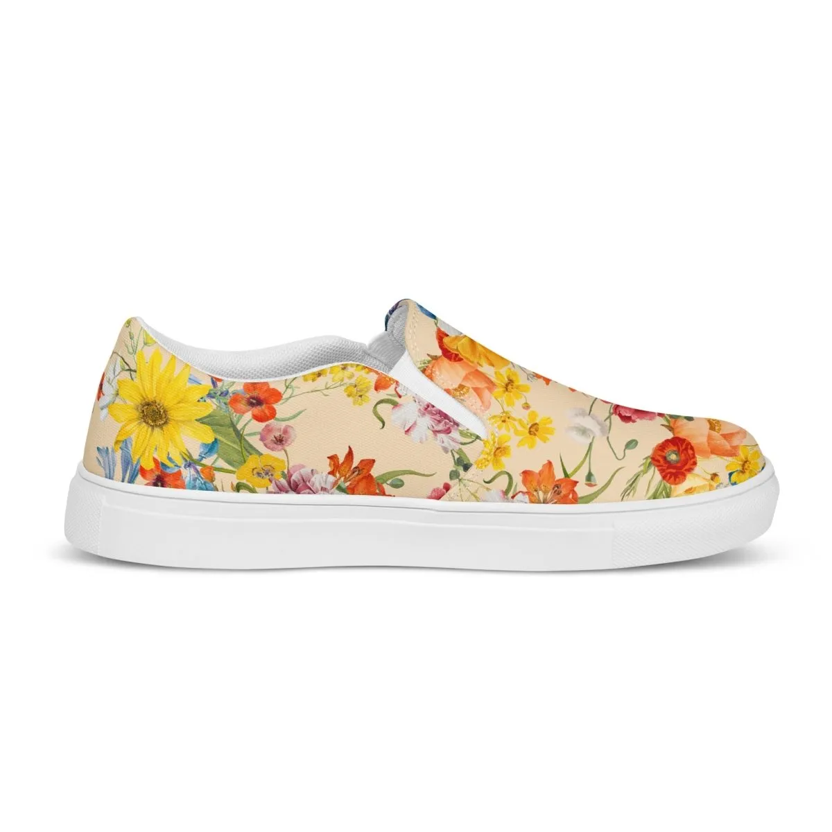 Spring Flowers Women’s Slip-On Shoes