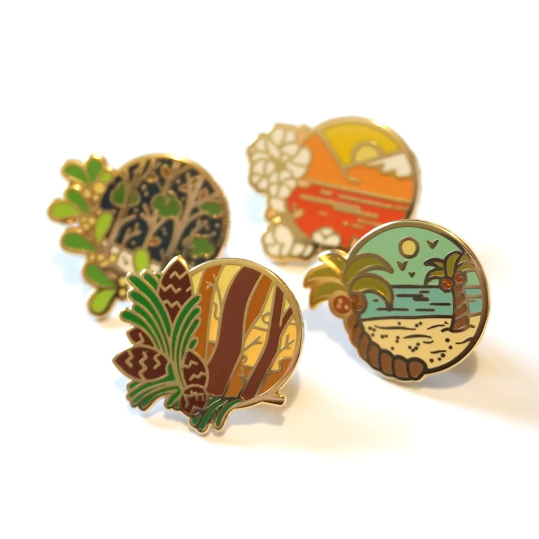 Spring Mountains | Enamel Pin