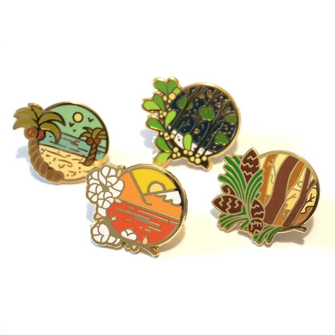 Spring Mountains | Enamel Pin