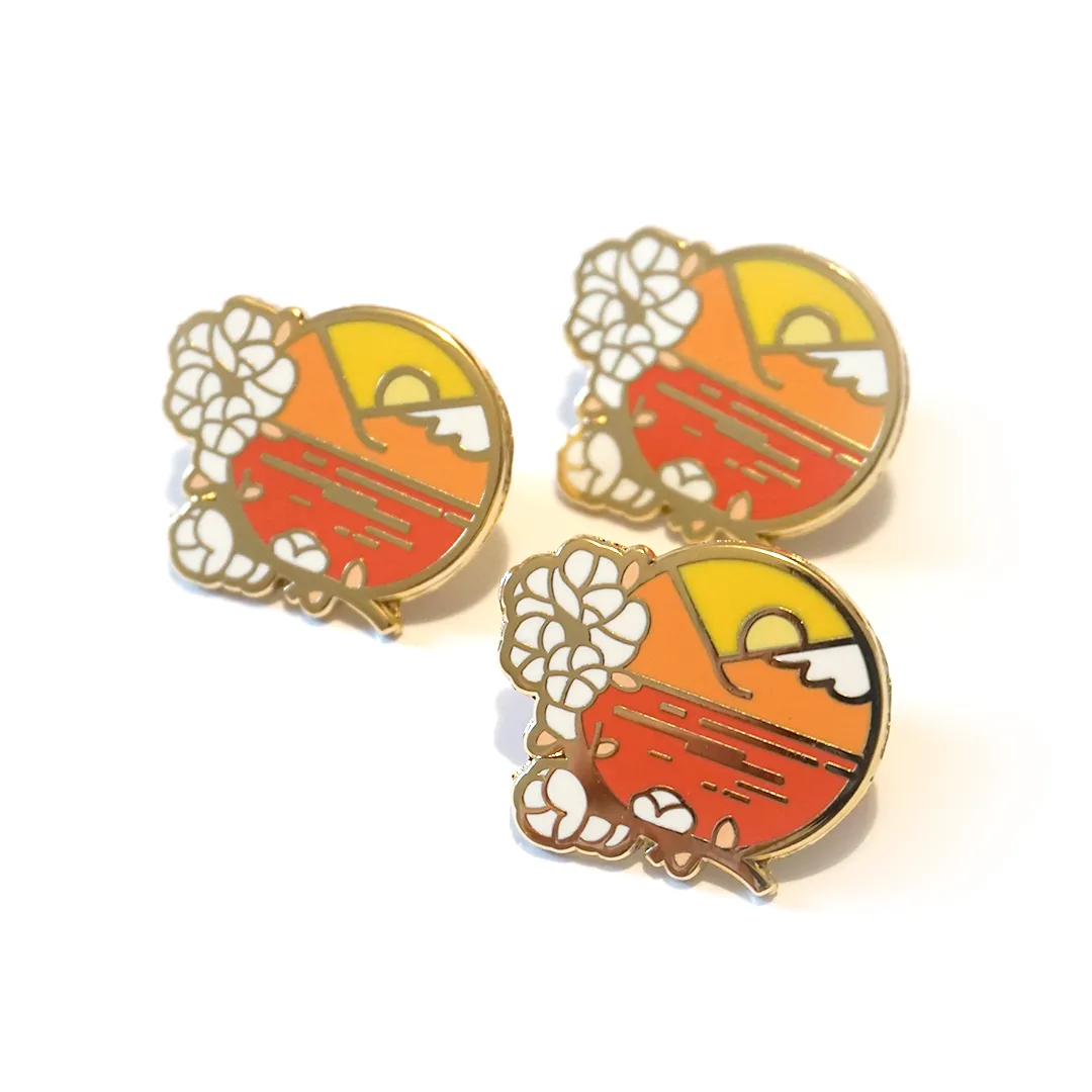 Spring Mountains | Enamel Pin