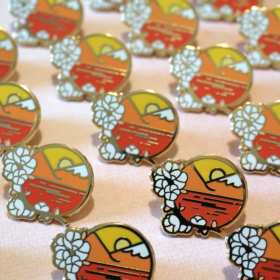 Spring Mountains | Enamel Pin