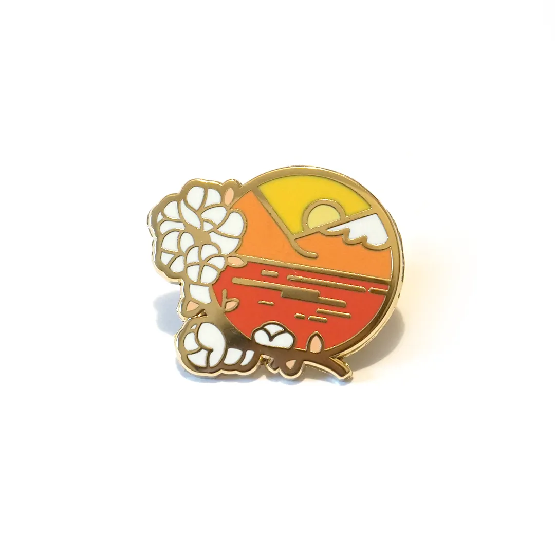 Spring Mountains | Enamel Pin
