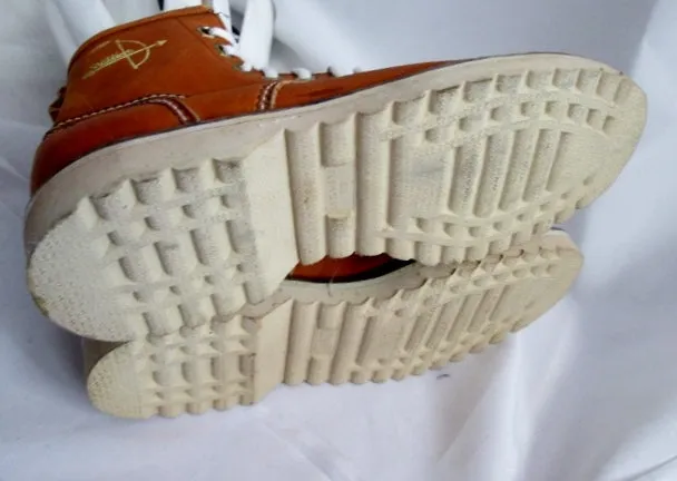 STALLION ROMANIA Leather HIKING Work Boots BROWN NUBUCK  Men 5 Womens 7