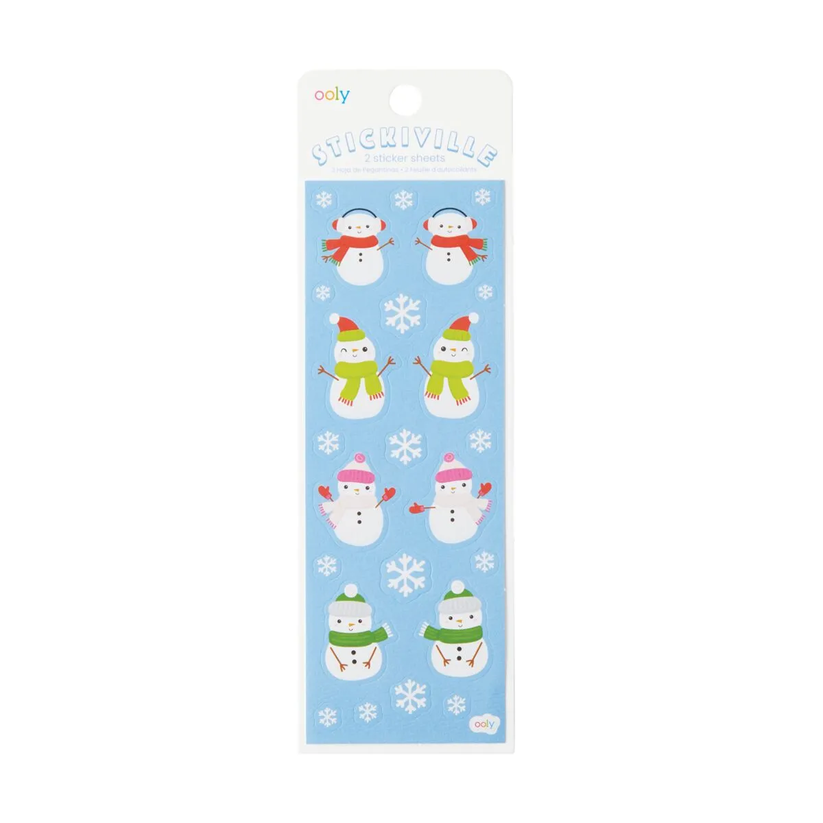 Stickiville Stickers: Snow Friends - Skinny (2 Sheets)