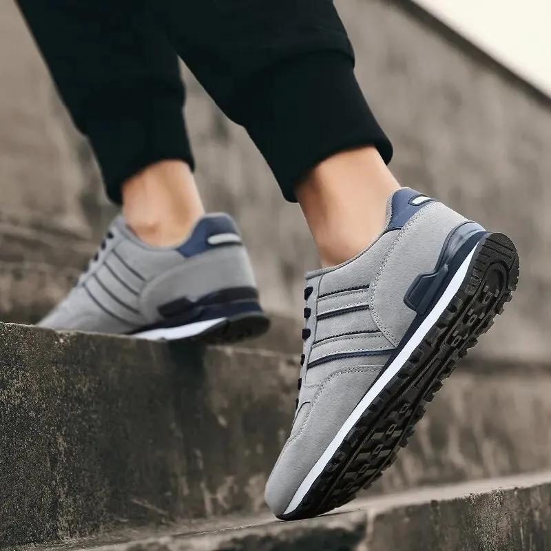 Stilvoller Herren Ledersneaker "LuftigLeder"
