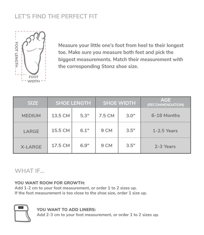 Stonz Toddler Booties | Wildflower