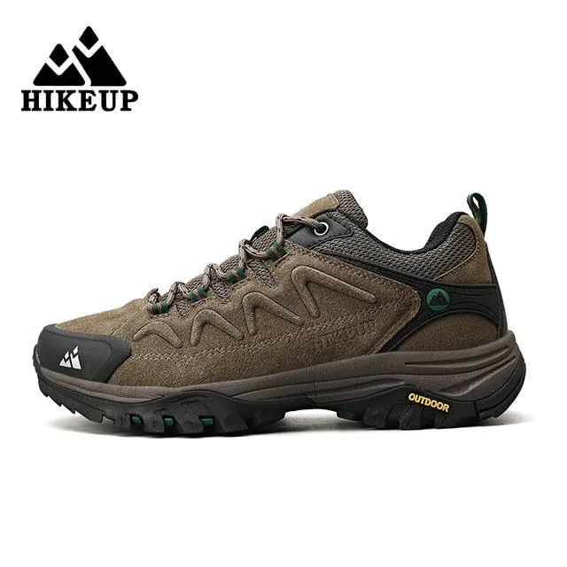 Summer Leather Men Hiking Shoes Tourist Trekking Sneakers Outdoor Shoes