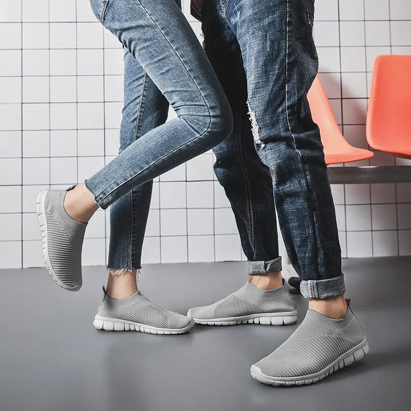 Summer Men Women Sneakers Slip-on