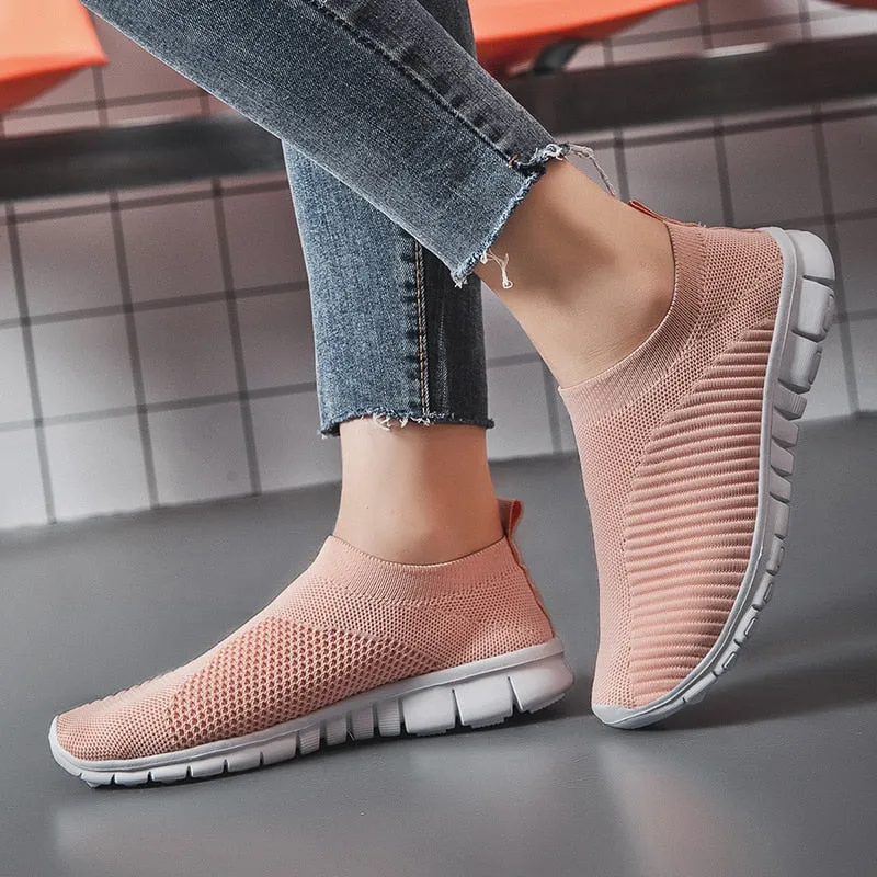 Summer Men Women Sneakers Slip-on