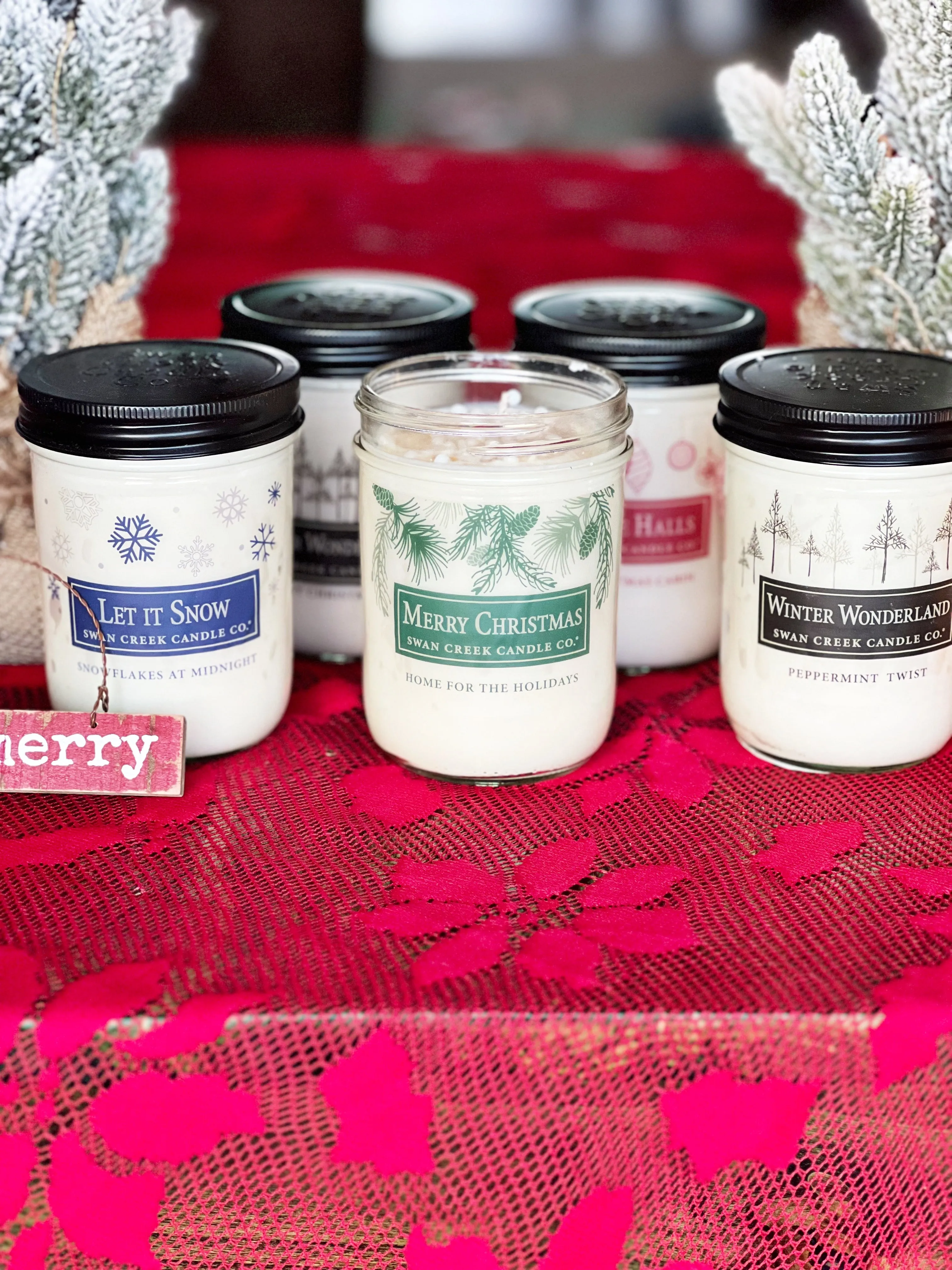 Swan Creek Christmas Candle