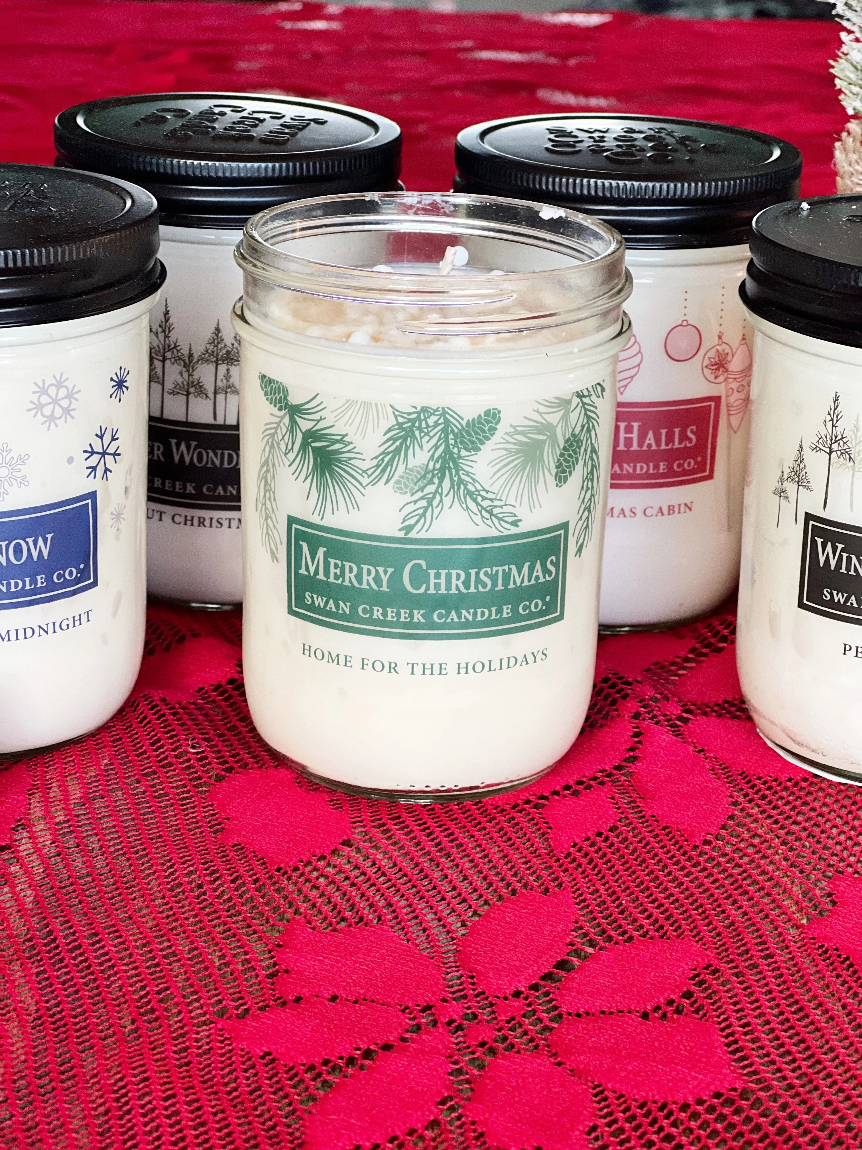 Swan Creek Christmas Candle